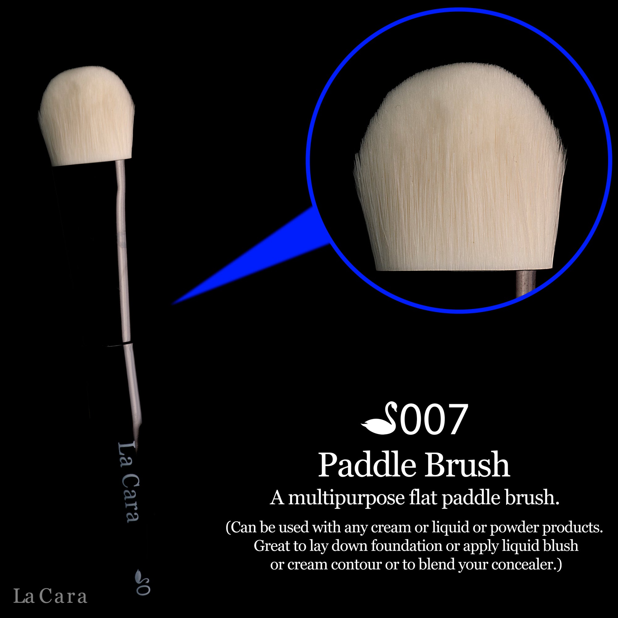 Swan Collection S007 Paddle Brush