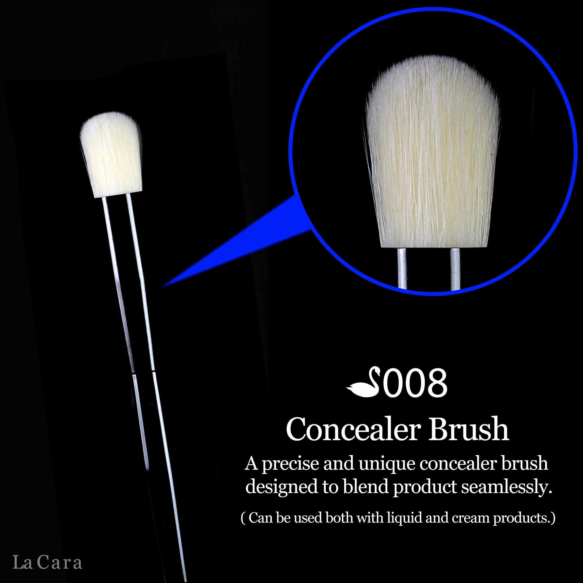Swan Collection S008 Concealer Brush