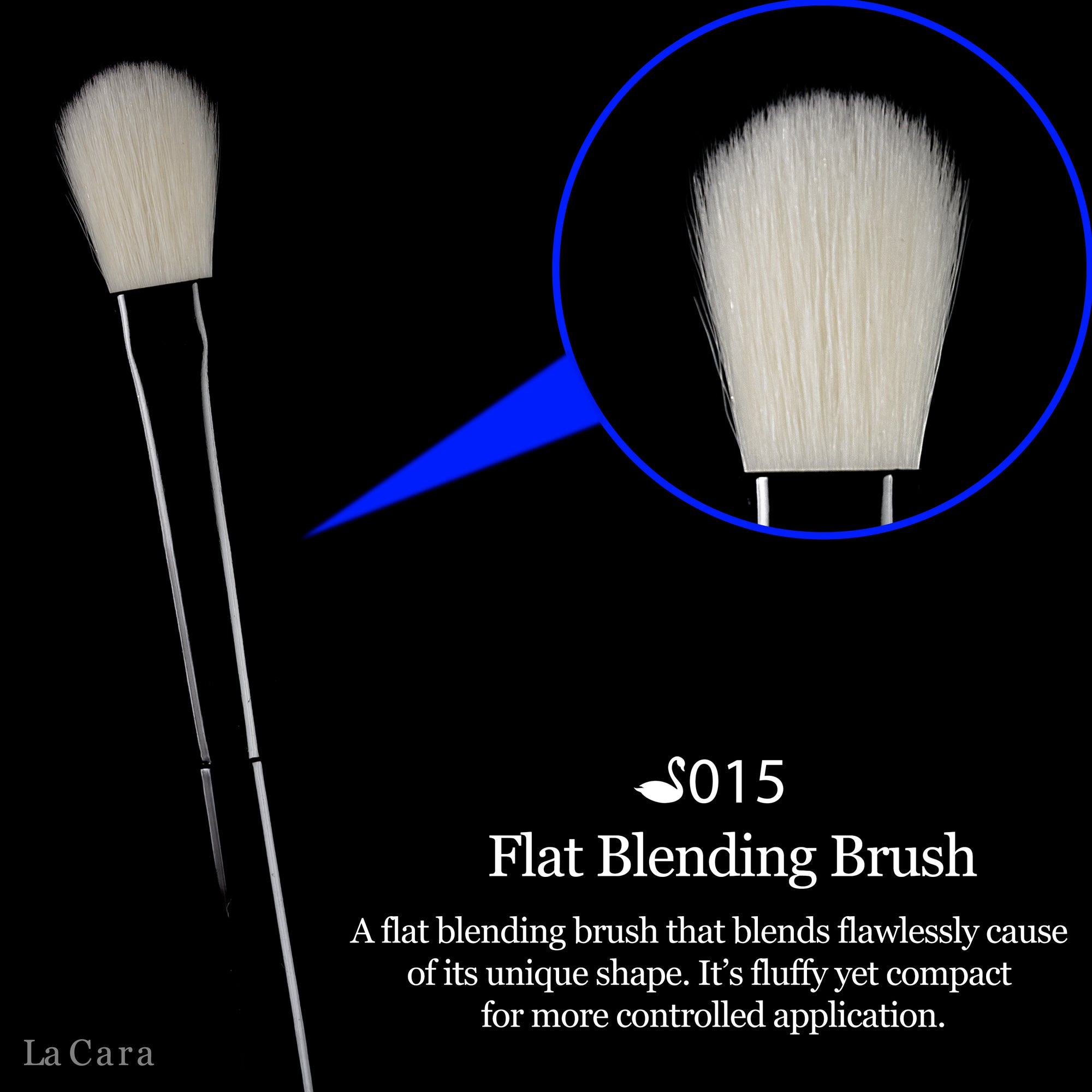 Swan Collection S015 flat Blending Brush