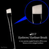 Swan Collection S017 Eyebrow/ Eyeliner Brush