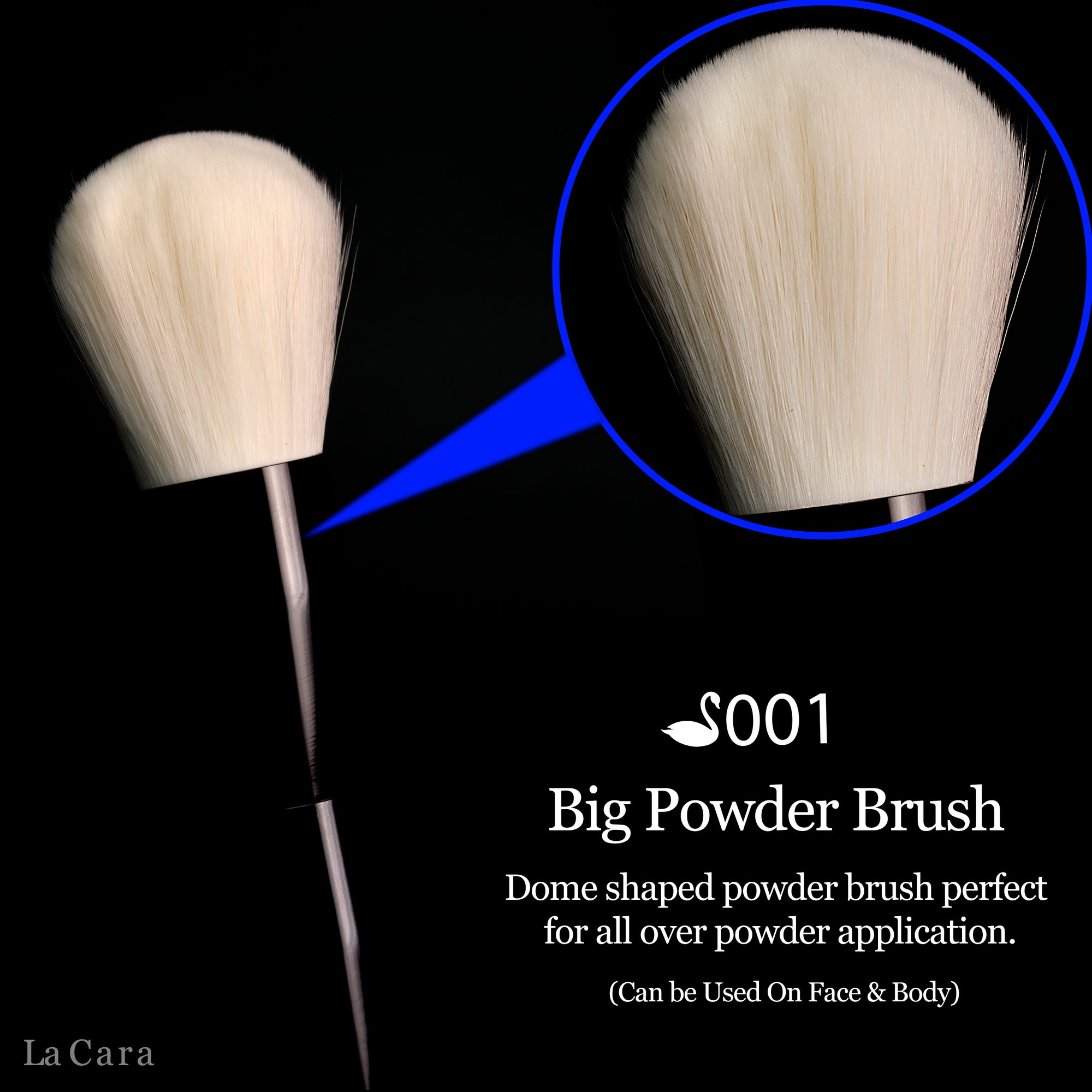 Swan Collection S001 Big Powder Brush