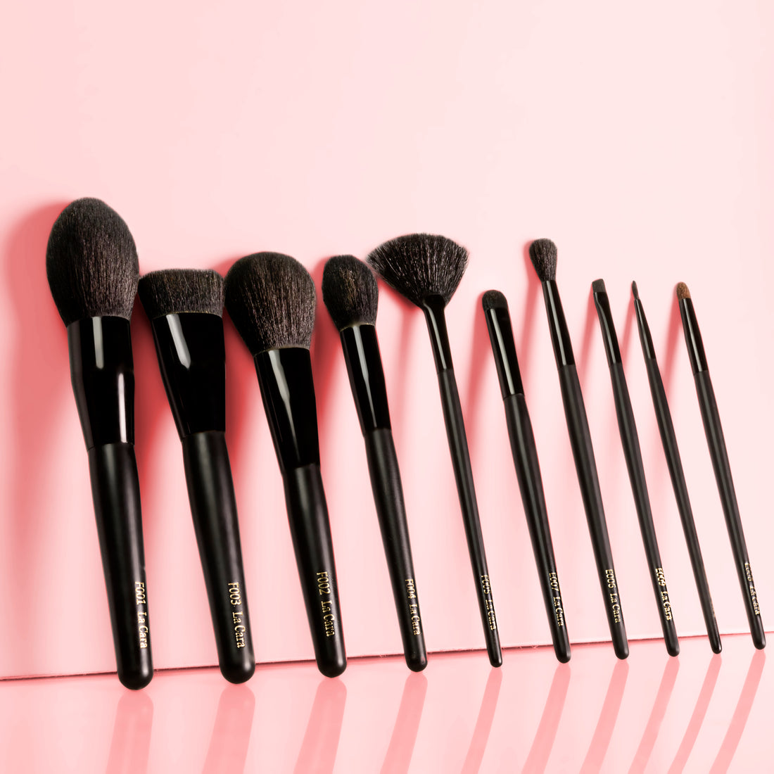 La Cara Classic Brush Set -10 Pieces
