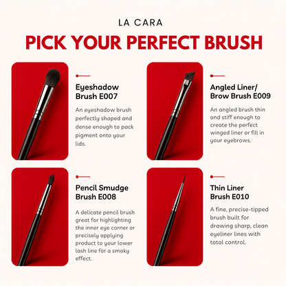 La Cara Classic Brush Set -10 Pieces