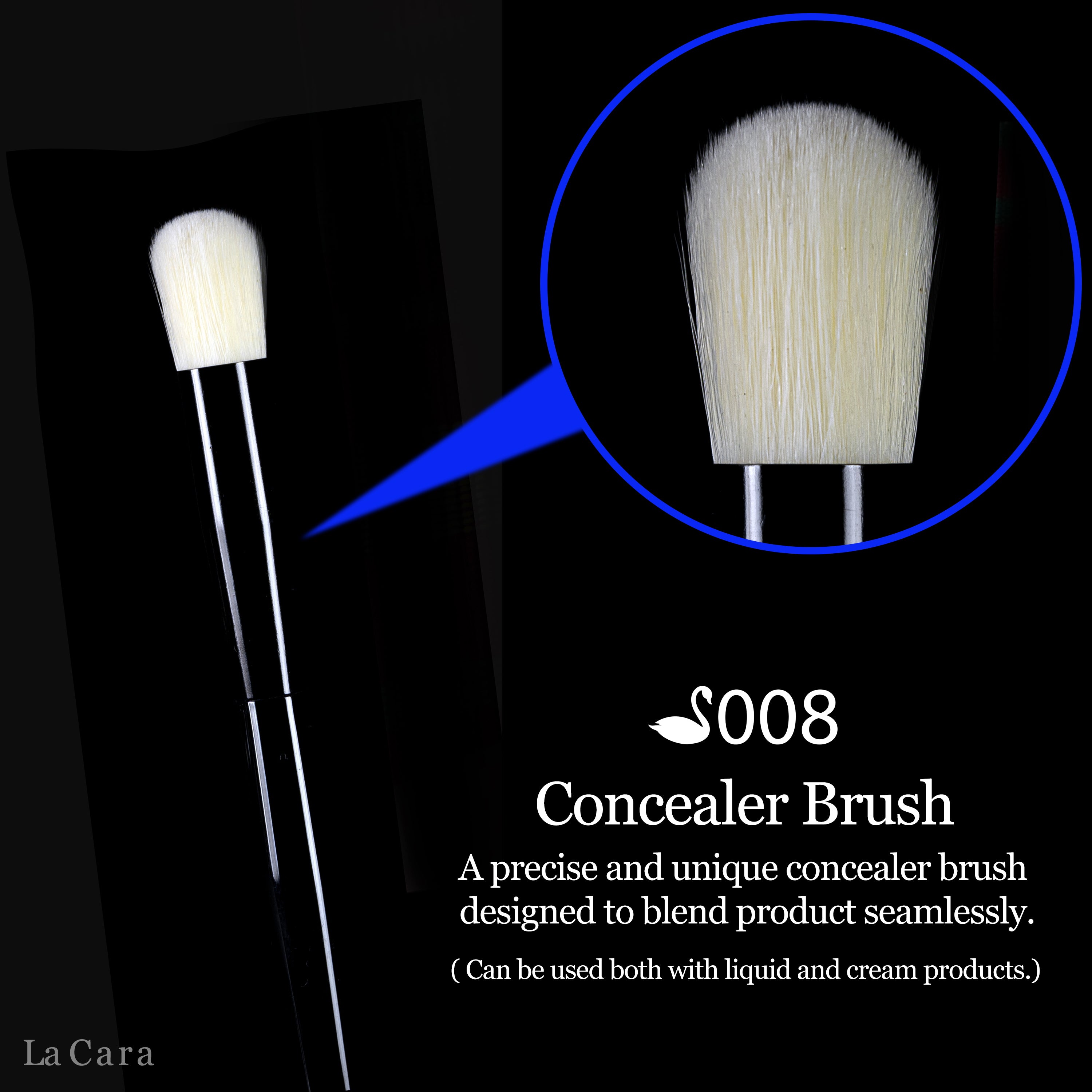 La Cara Swan Collection 17 Brushes